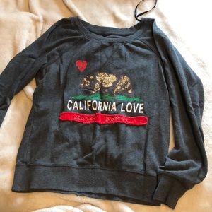 California love crew neck